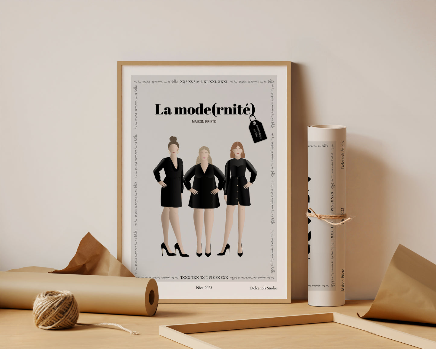 Maison Prieto x Dolcenola Studio - Affiche "La Modernité"