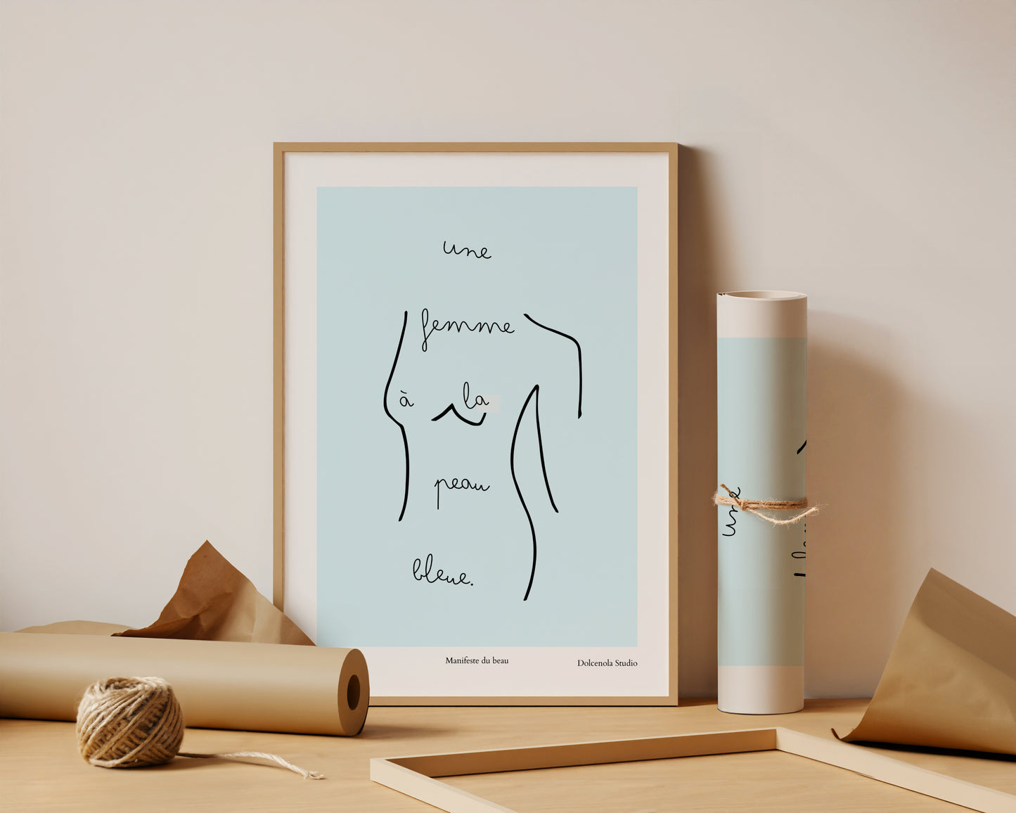 Une Femme Bleue
