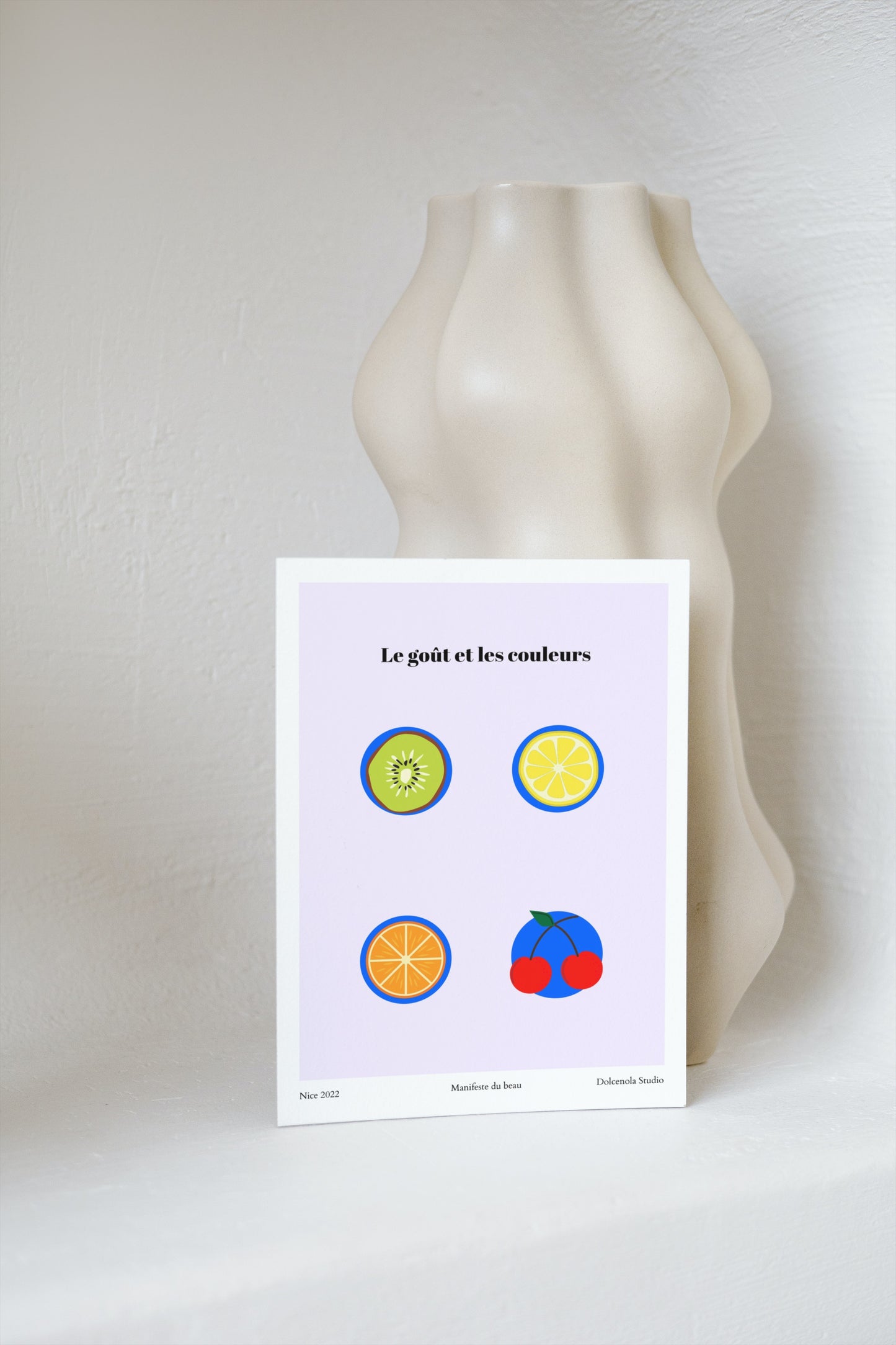 Z - Carte Postale Le Goût et les Couleurs