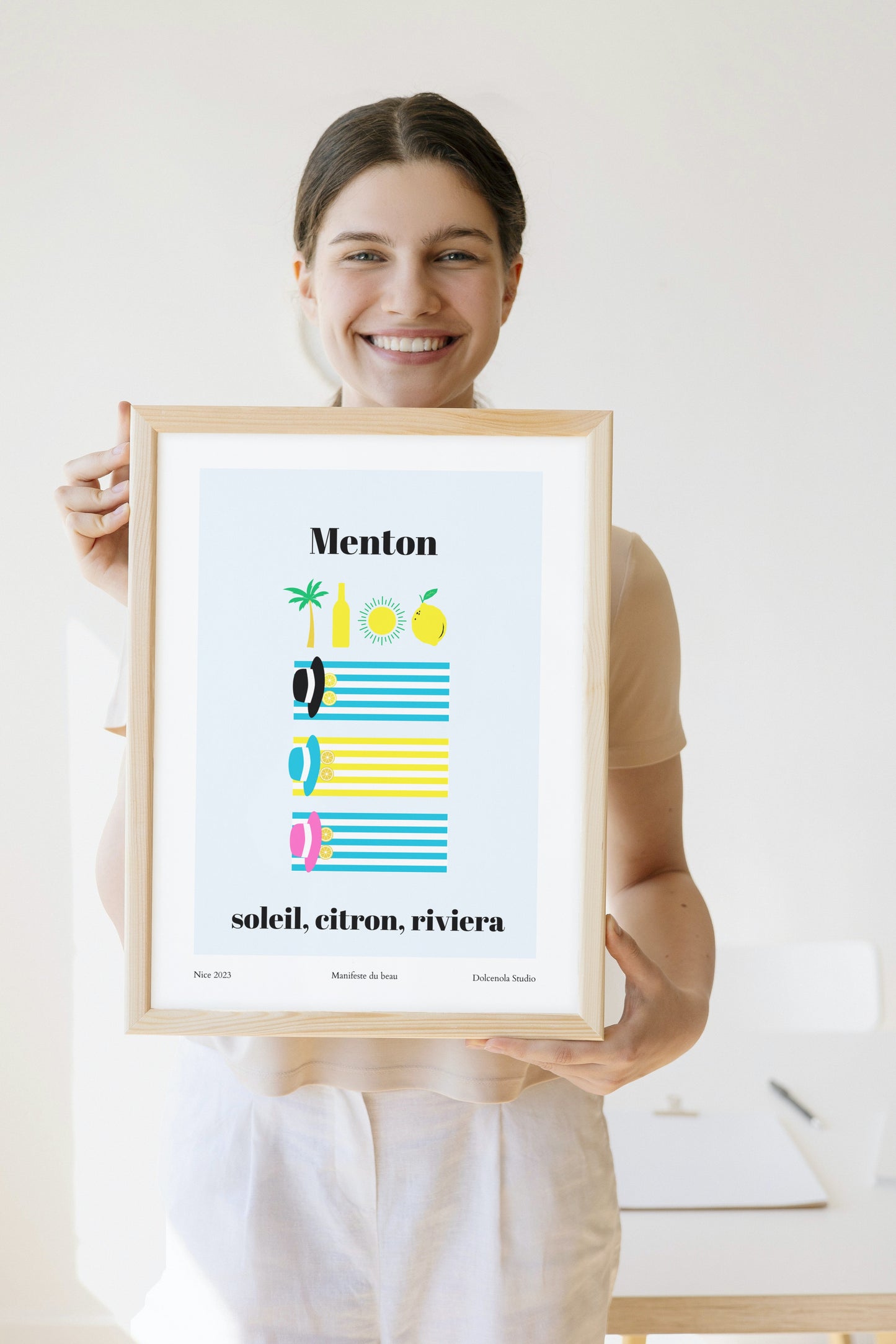Affiche Menton