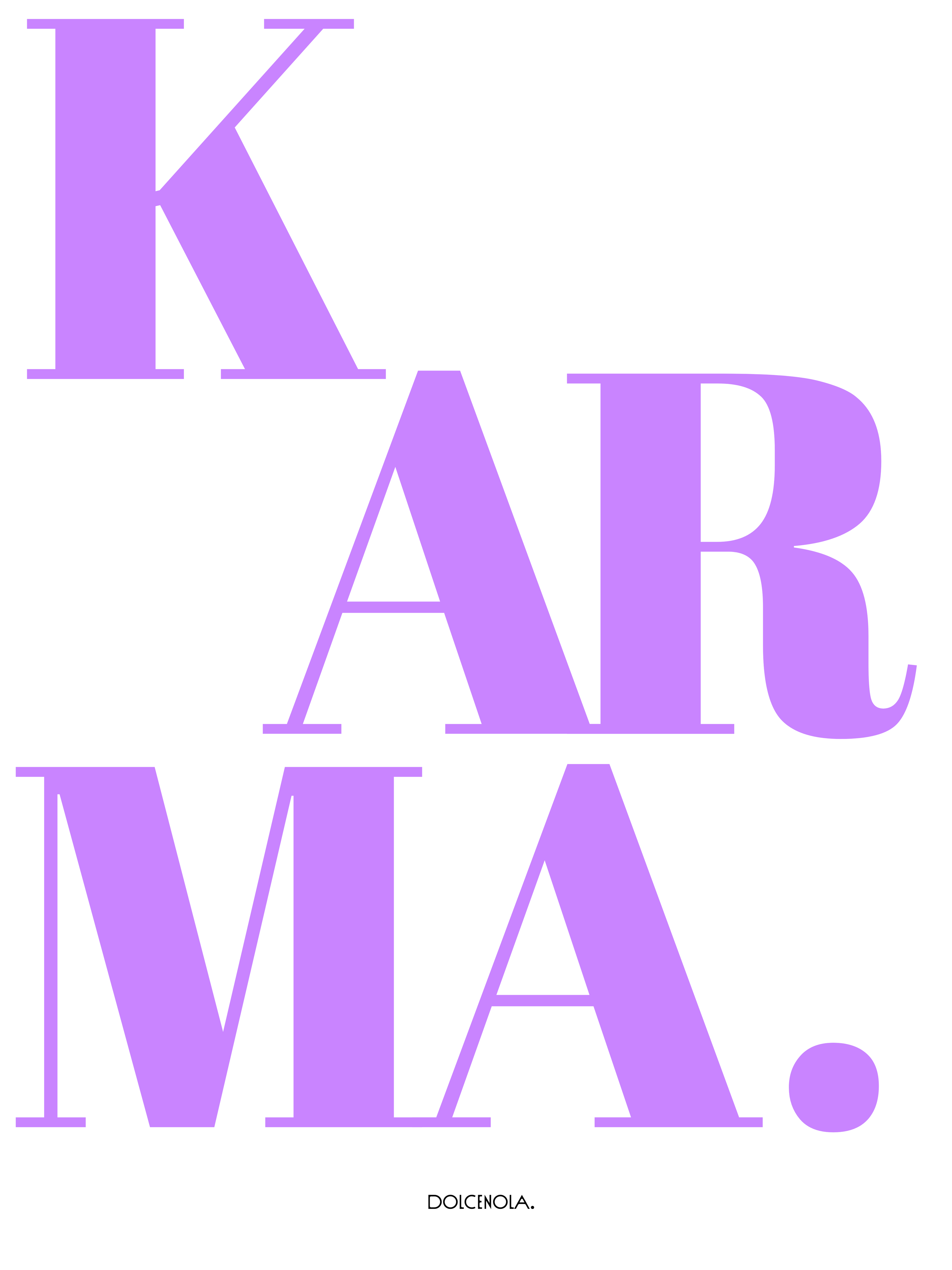 Carte Postale Karma