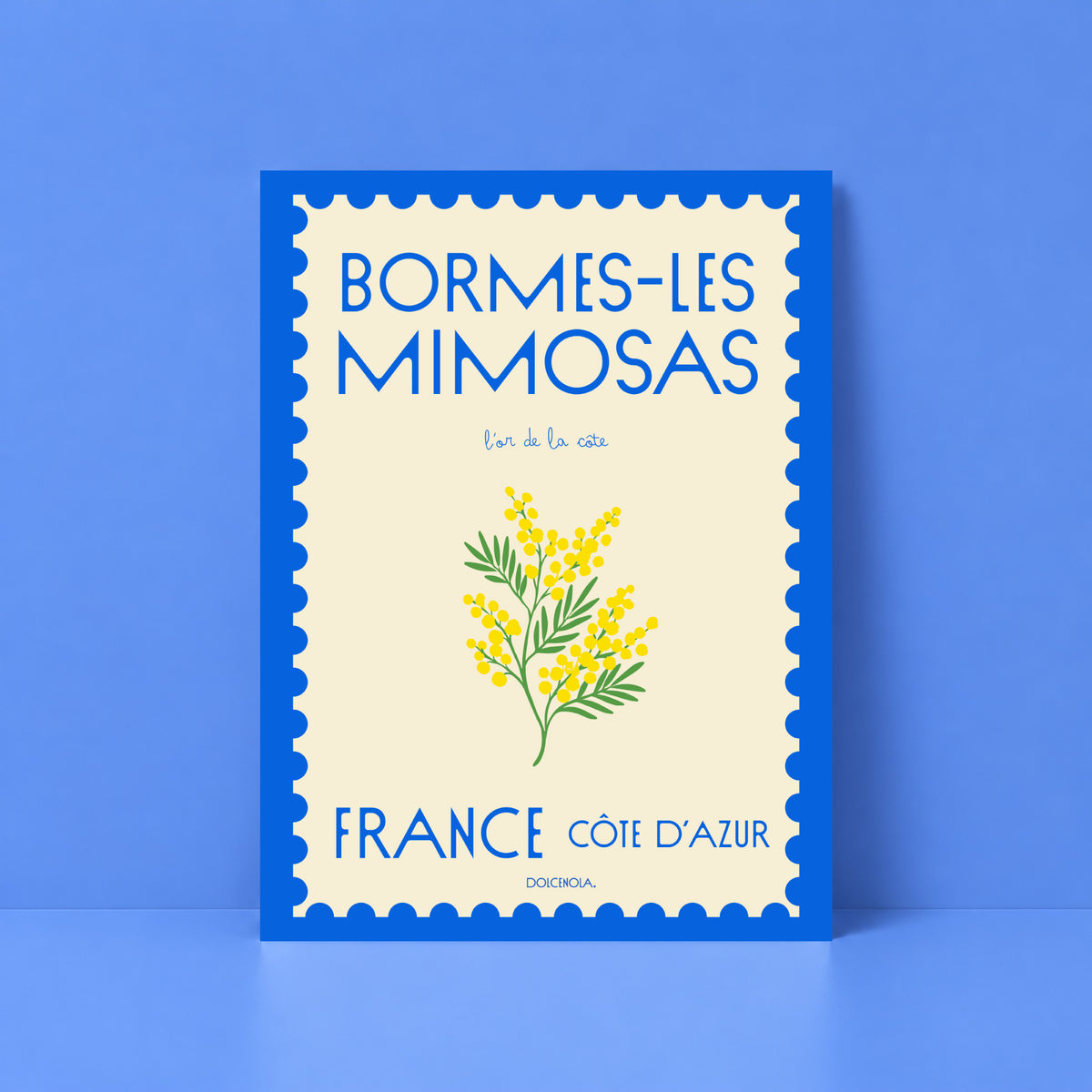Affiche Bormes les Mimosas