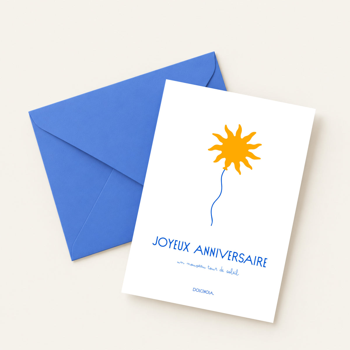 Carte Postale Anniversaire Soleil