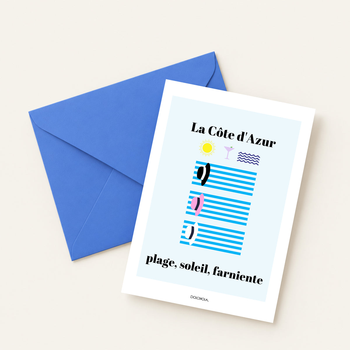 Carte Postale La Côte d'Azur