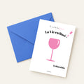Carte Postale La Vie en Rosé
