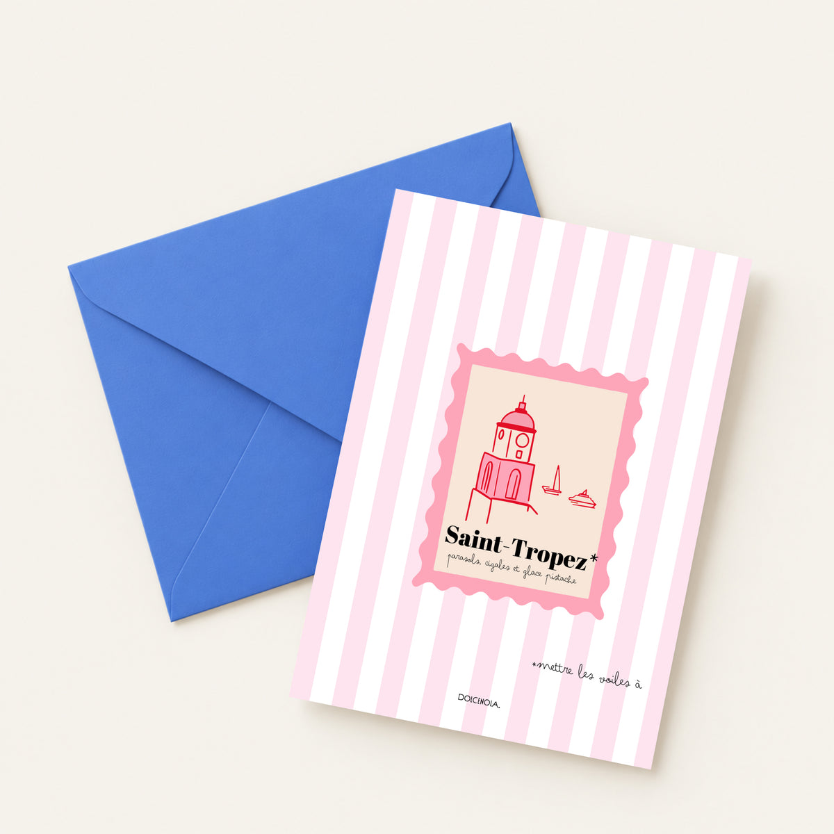 Carte Postale Saint Tropez