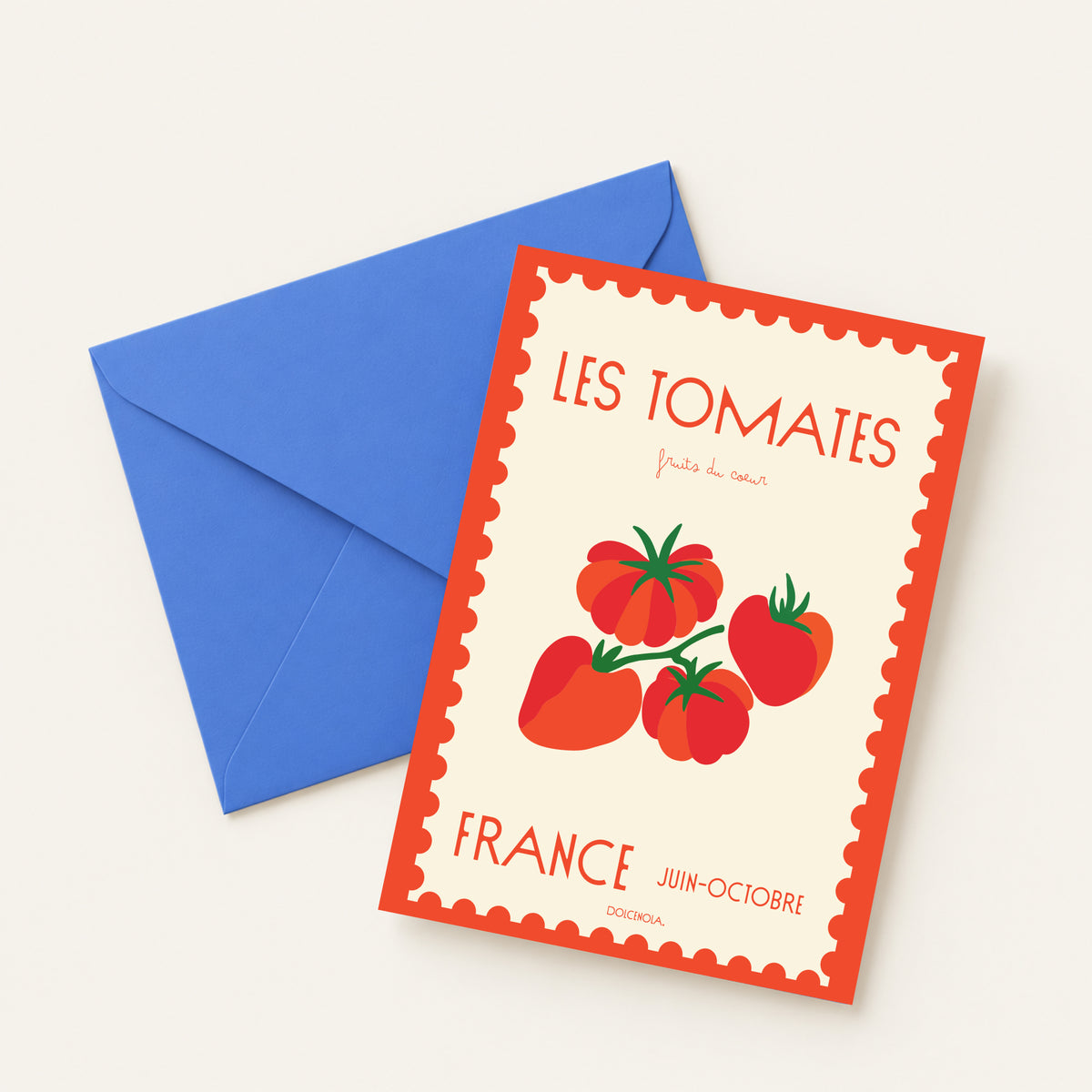 Carte Postale Les tomates