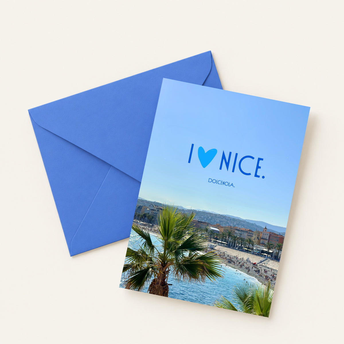 Carte Postale I love Nice