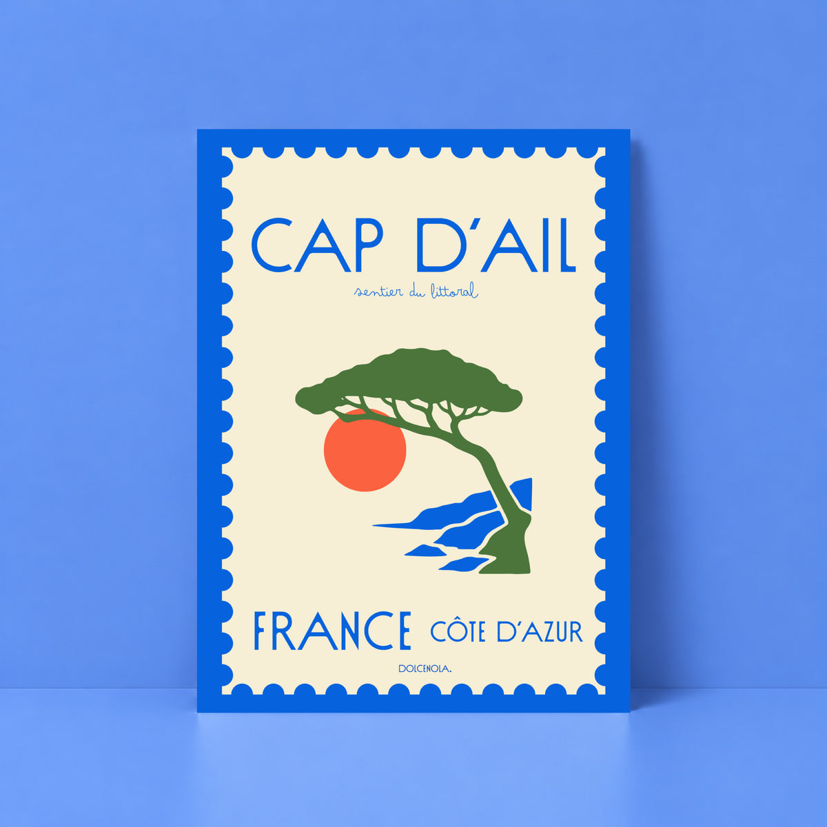 Affiche Cap d'Ail