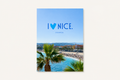 Carte Postale I love Nice