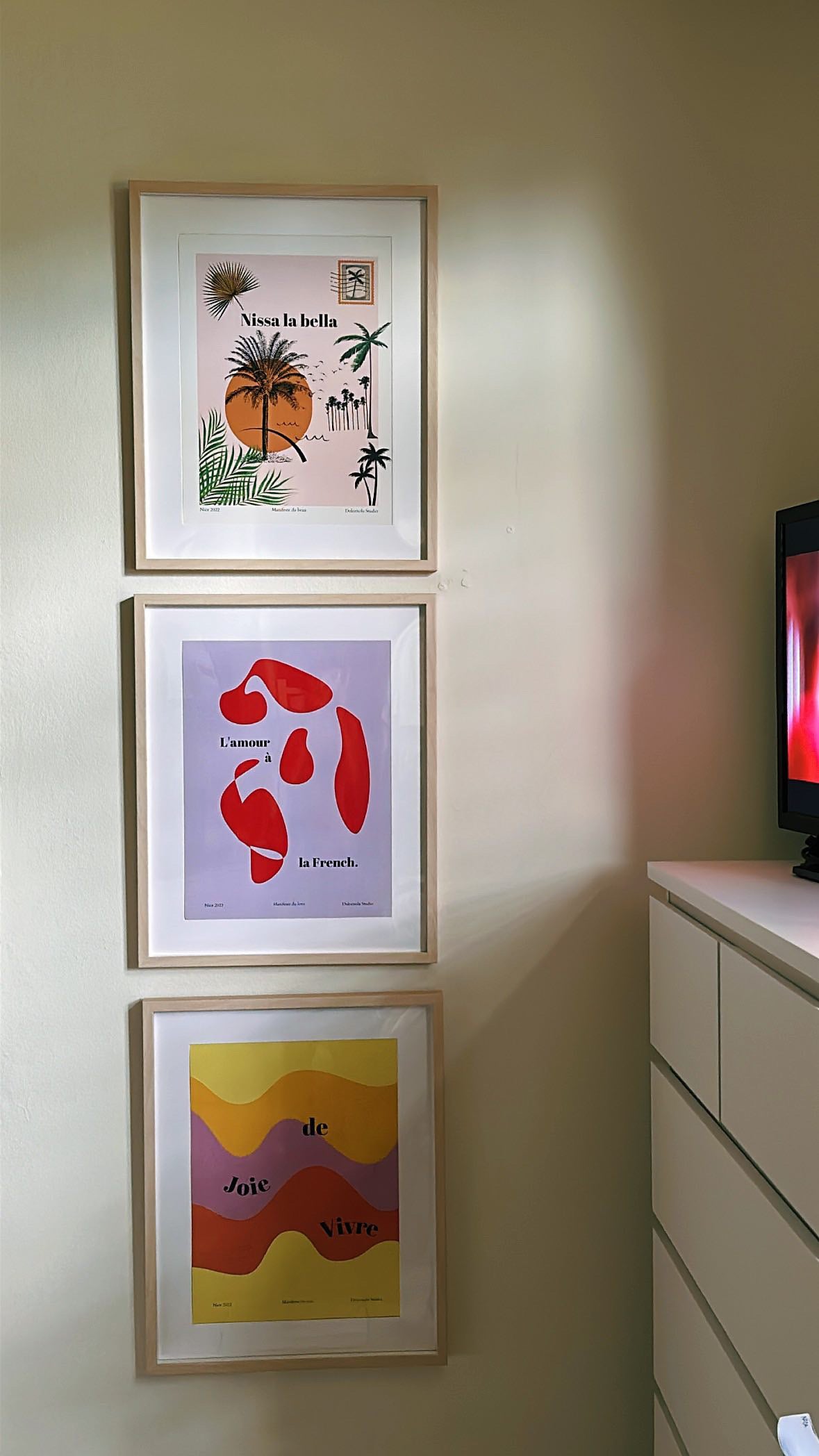 Affiche L'amour à la French