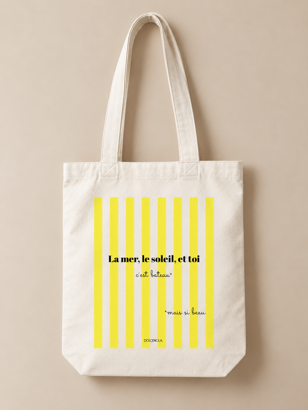 Tote bag - La mer, le soleil et toi
