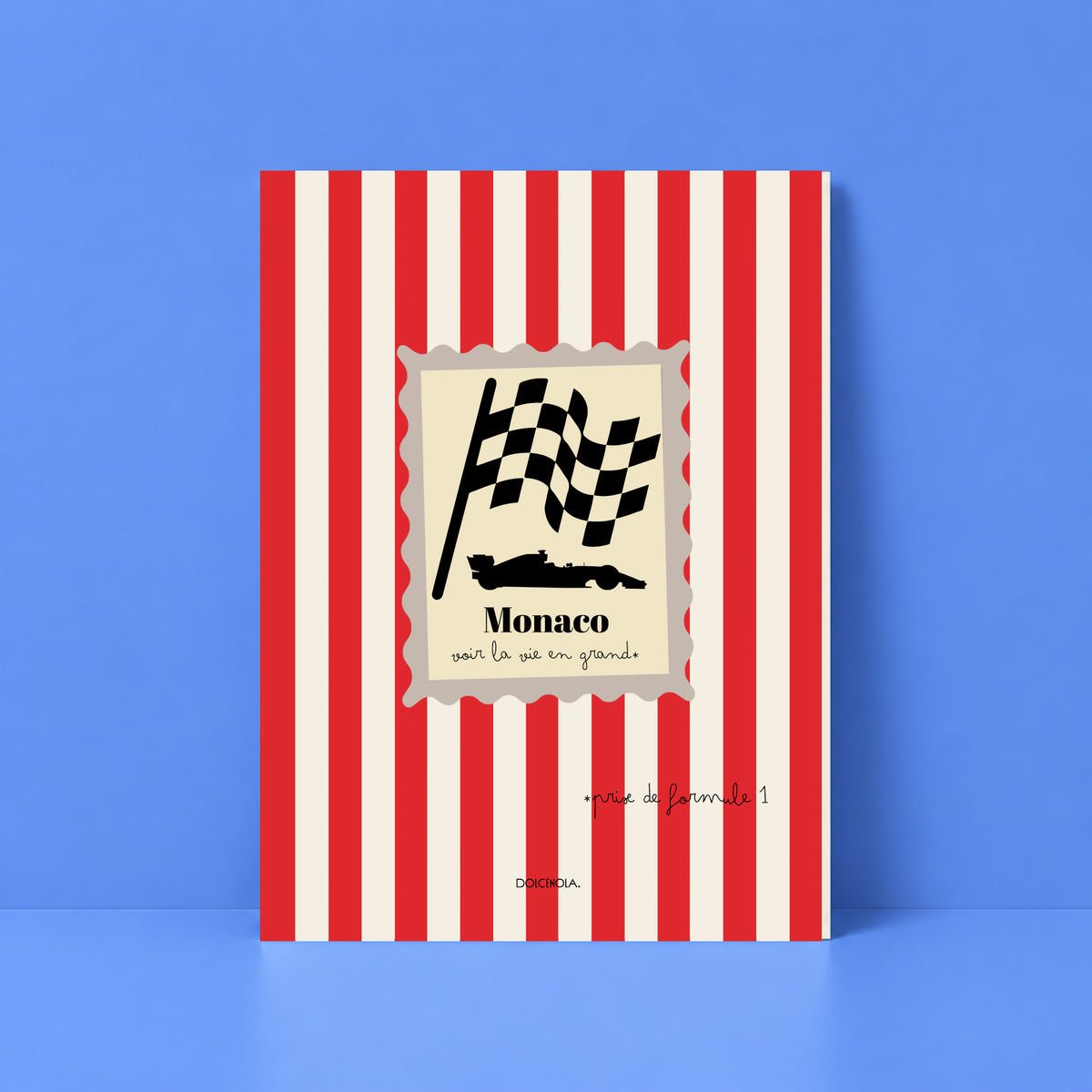 Affiche Monaco formule 1