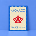Affiche Monaco le Rocher