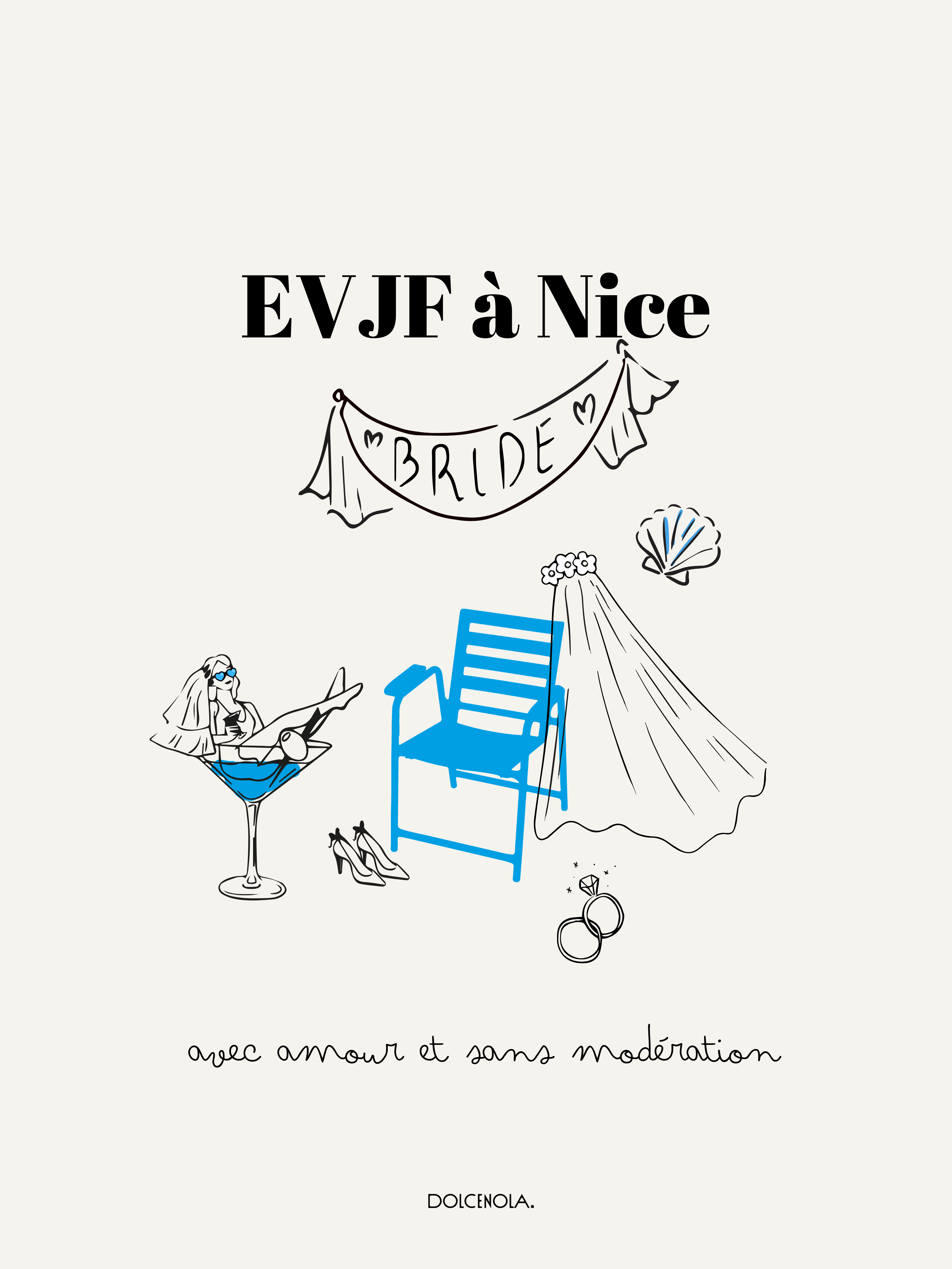 Carte Postale EVJF