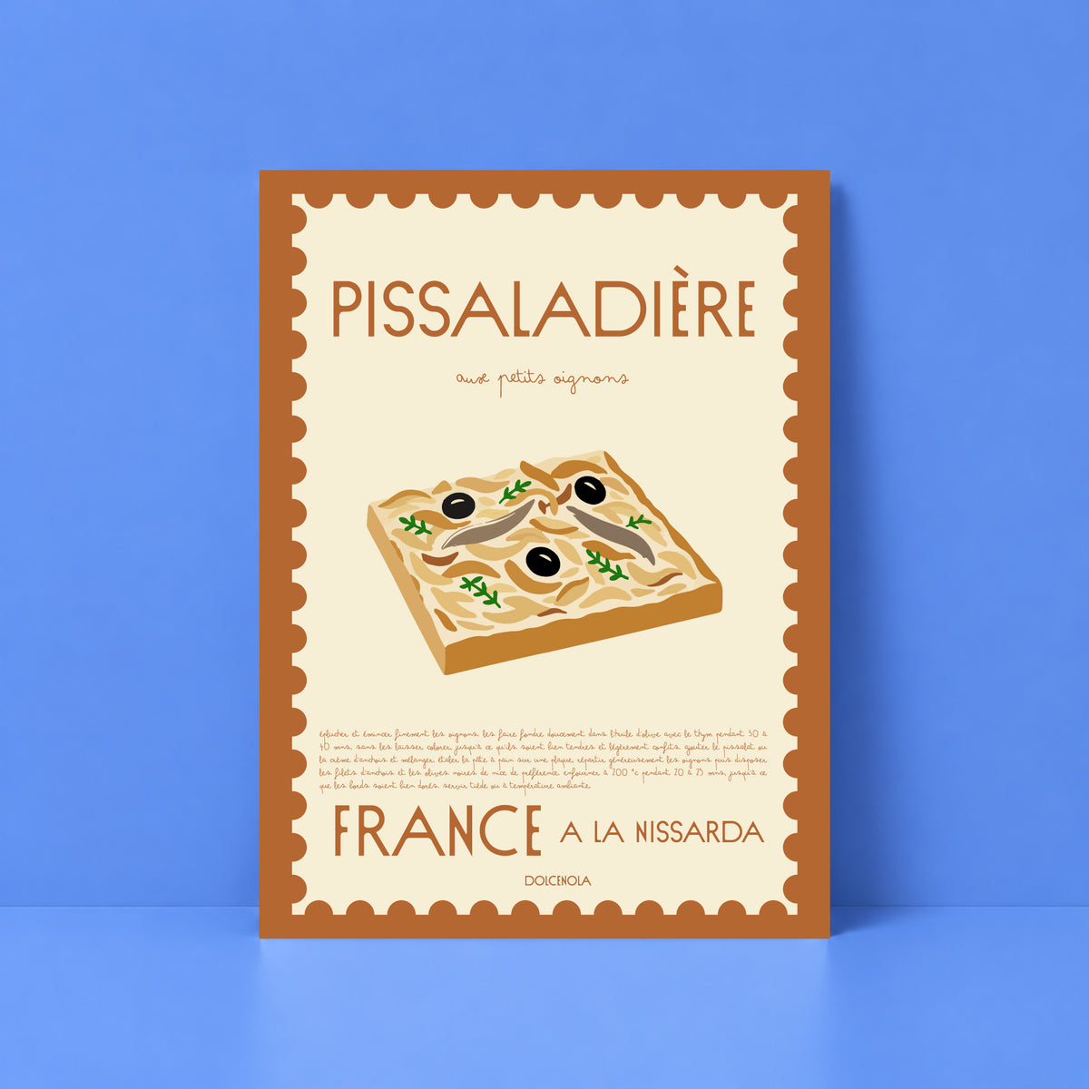 Affiche Pissaladière
