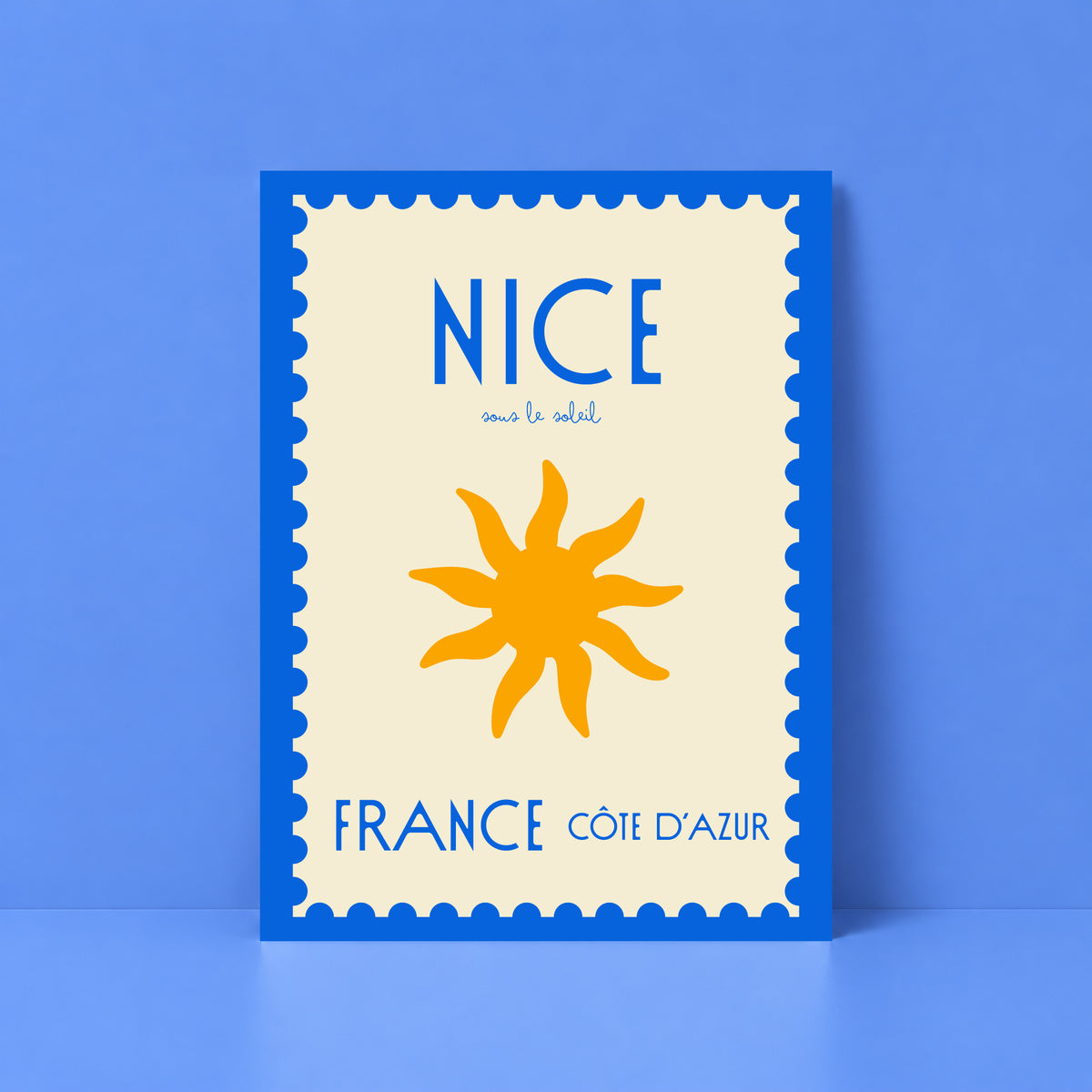 Affiche Nice sous le soleil