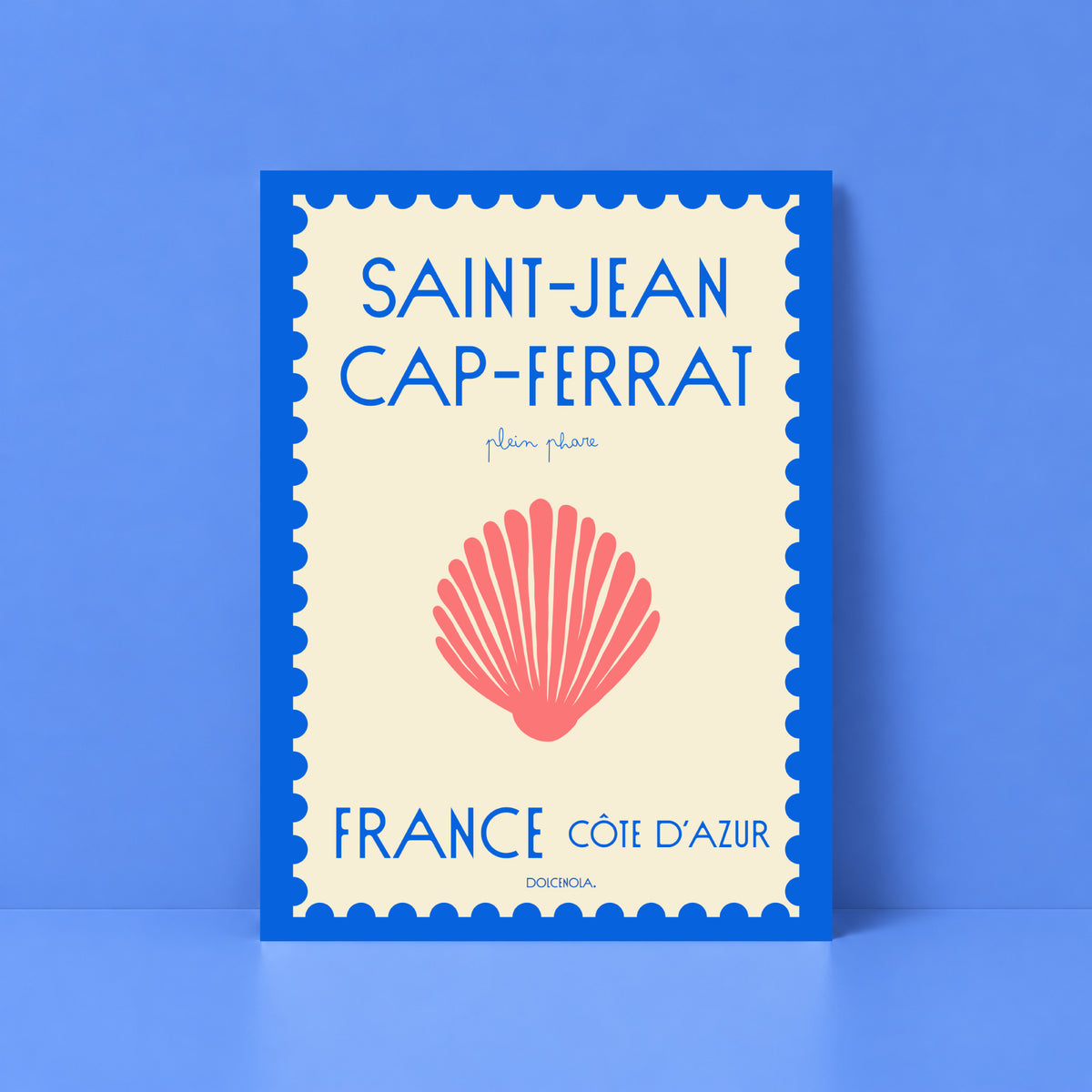 Affiche St Jean Cap Ferrat