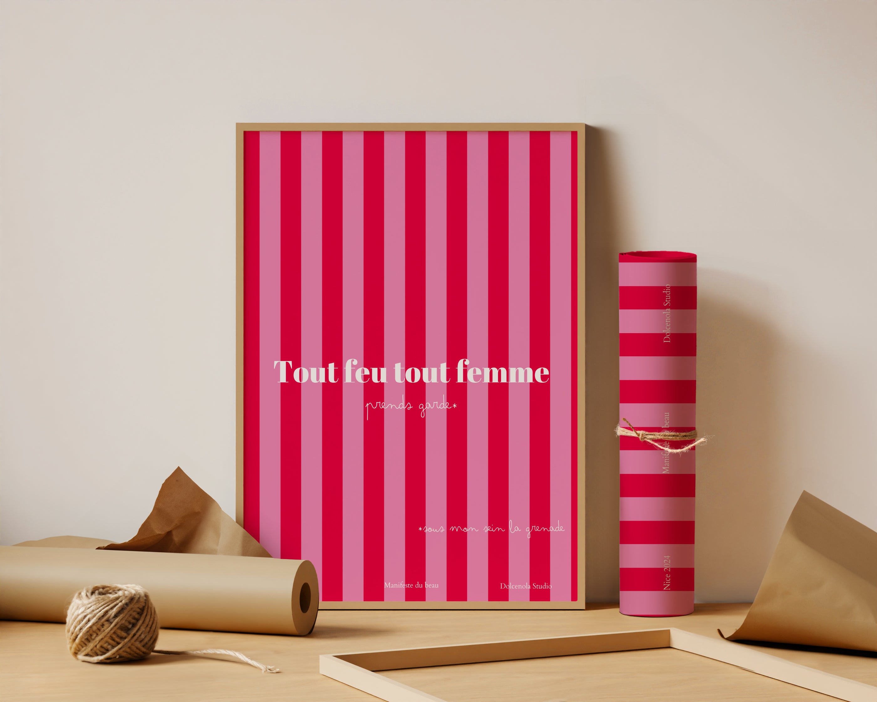 Affiche Tout Feu Tout Femme