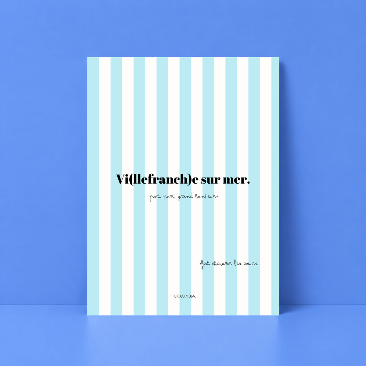 Affiche Villefranche-Sur-Mer