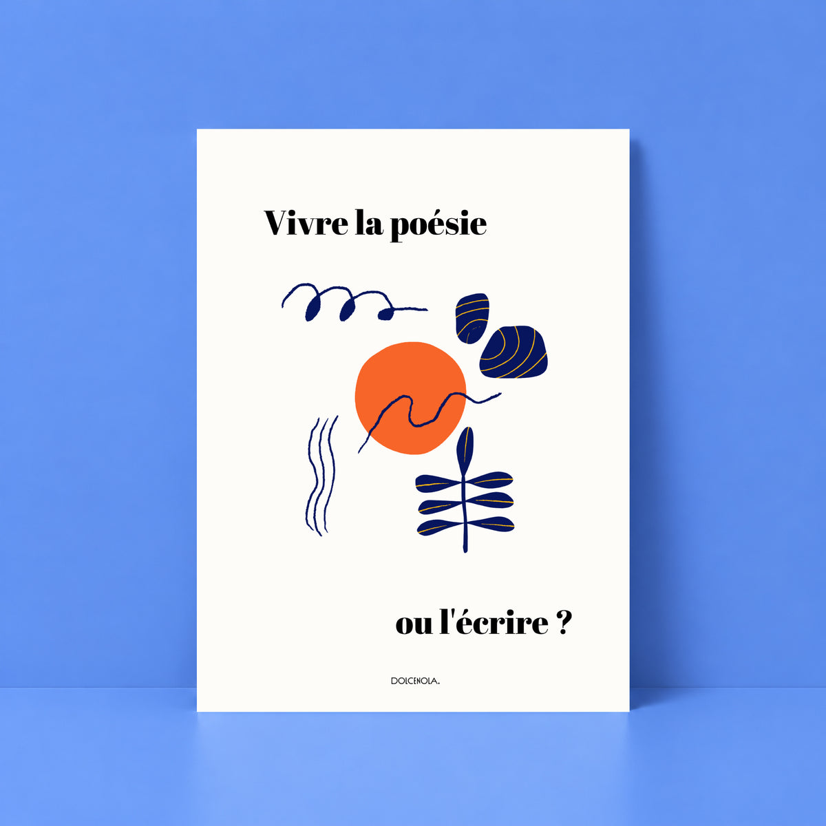 Affiche Vivre la Poésie