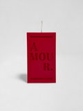 Bougie Amour Rouge
