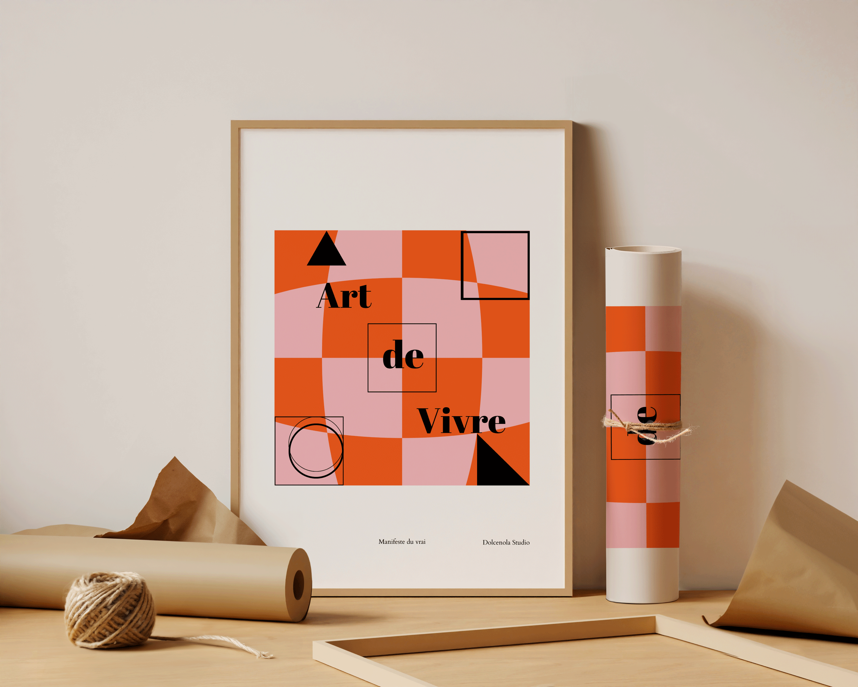 Affiche Art de Vivre