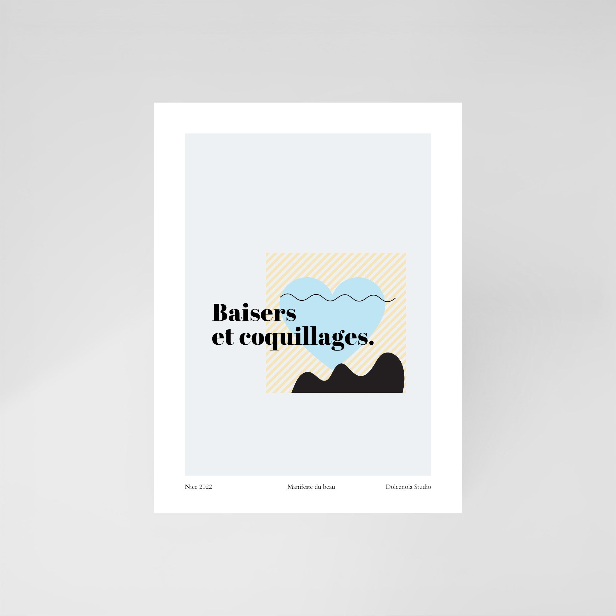 Carte Postale Baisers