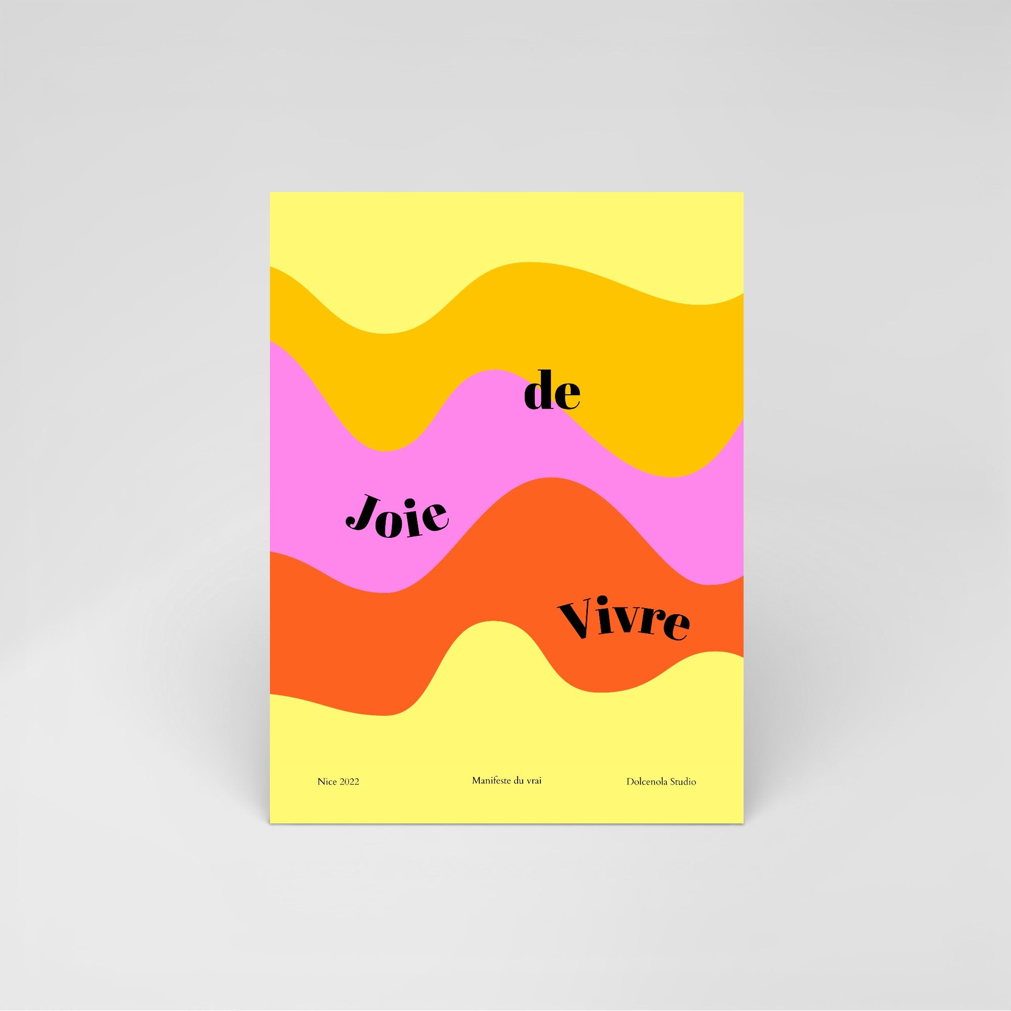 Carte Postale Joie de Vivre