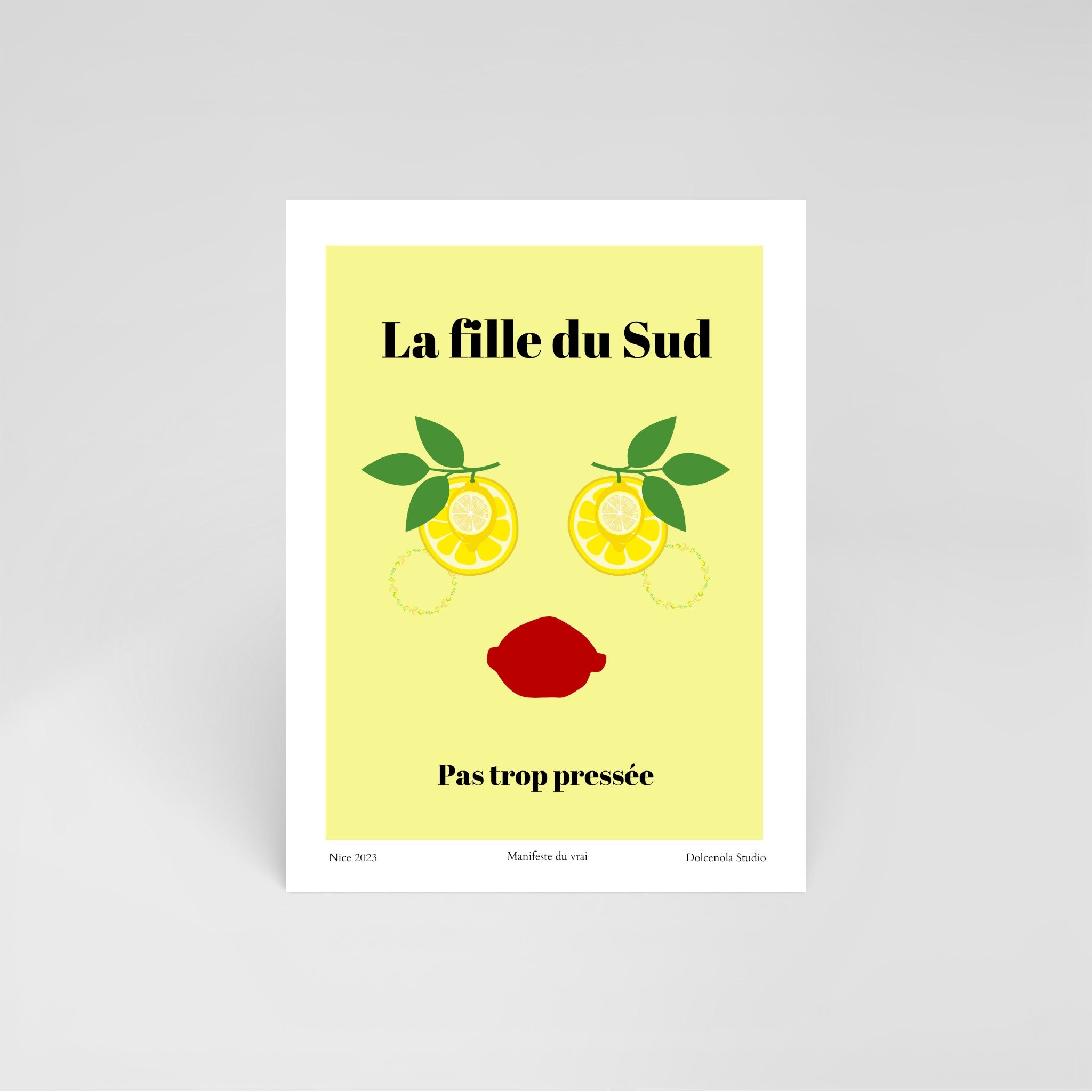 Carte Postale La Fille du Sud