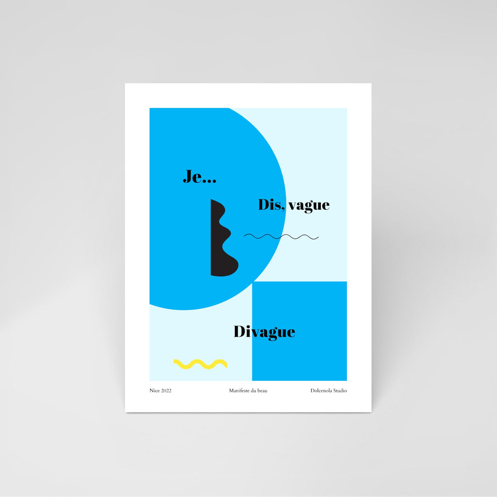 Carte Postale La Vague