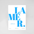 Carte postale illustrée La Mer Méditerranée, hommage à la grande bleue, fine art 300g coton, Dolcenola Studio Nice