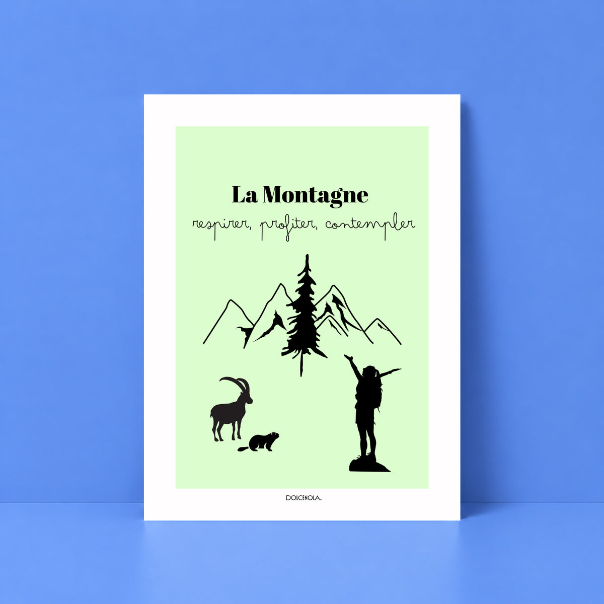 Affiche La Montagne Nature