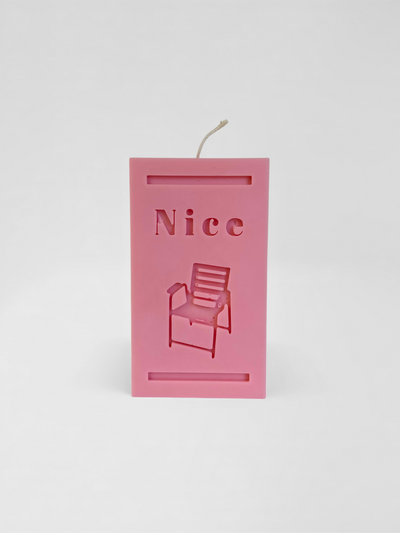 Bougie Nice Rose