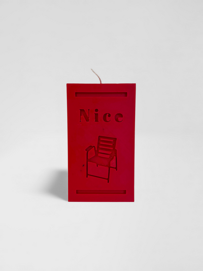Bougie Nice Rouge