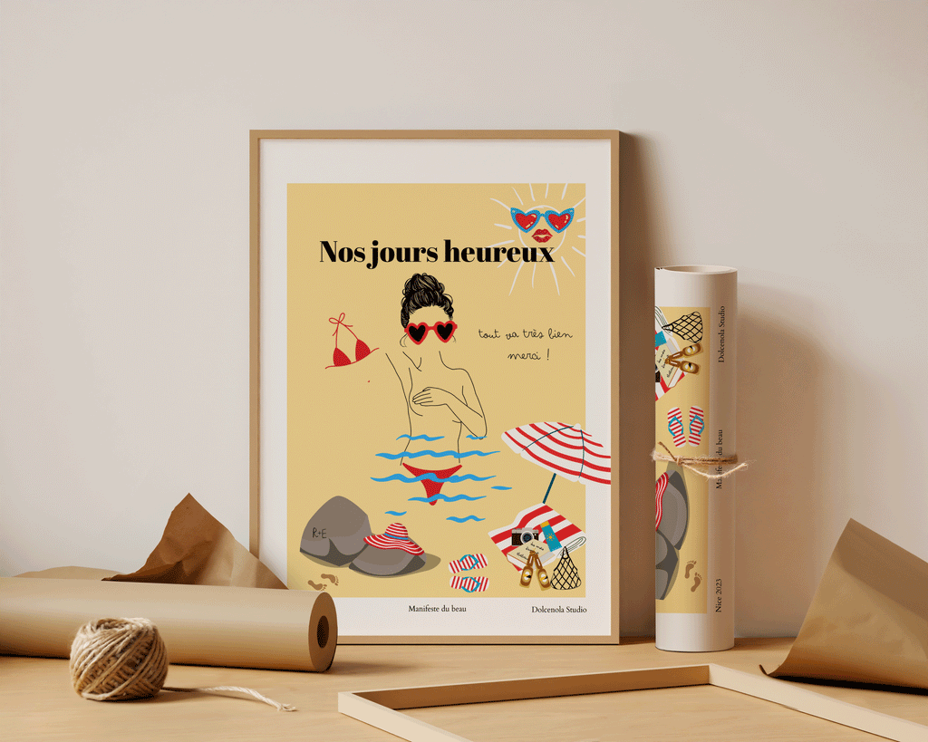 Affiche Nos Jours Heureux