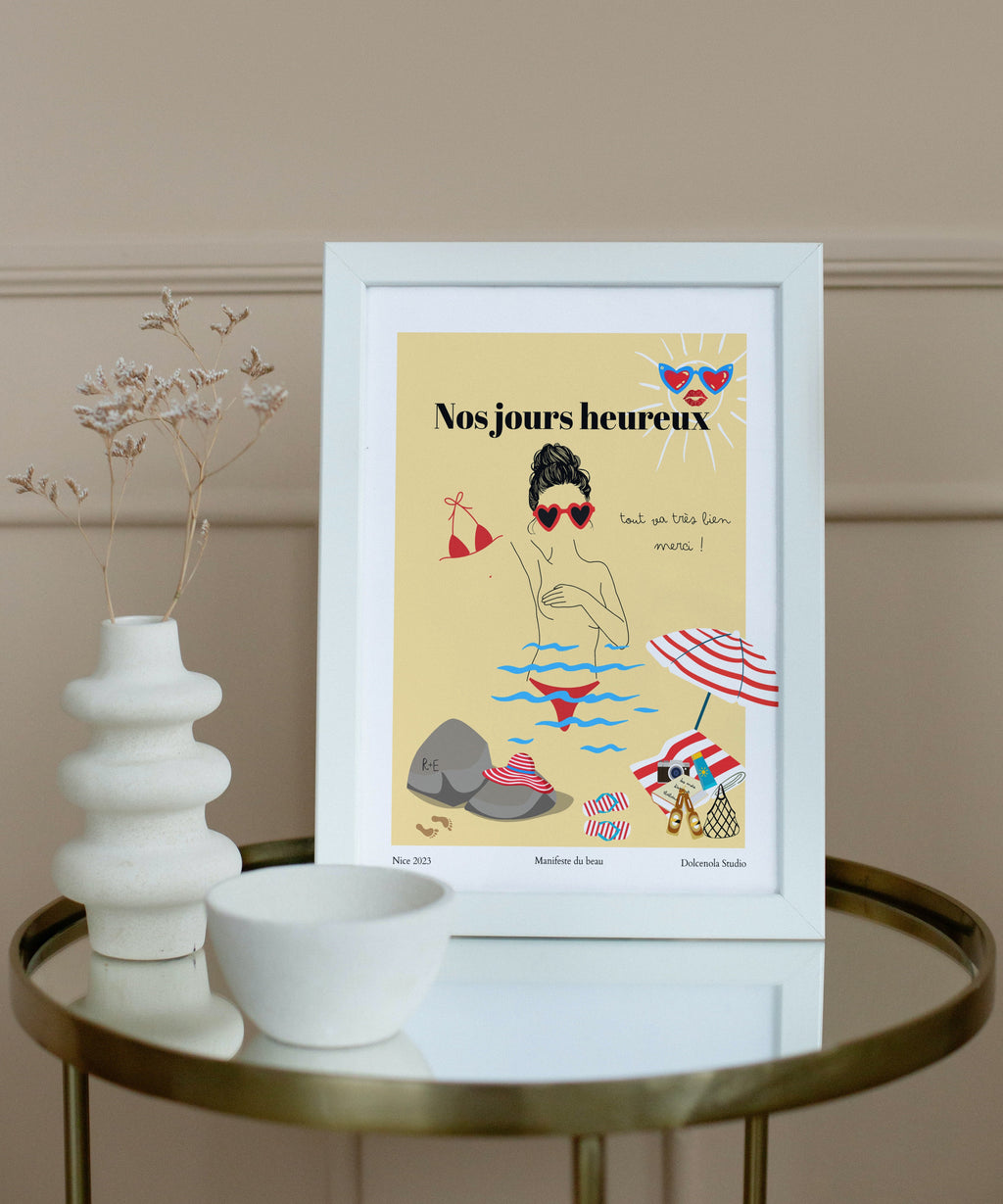 Affiche Nos Jours Heureux