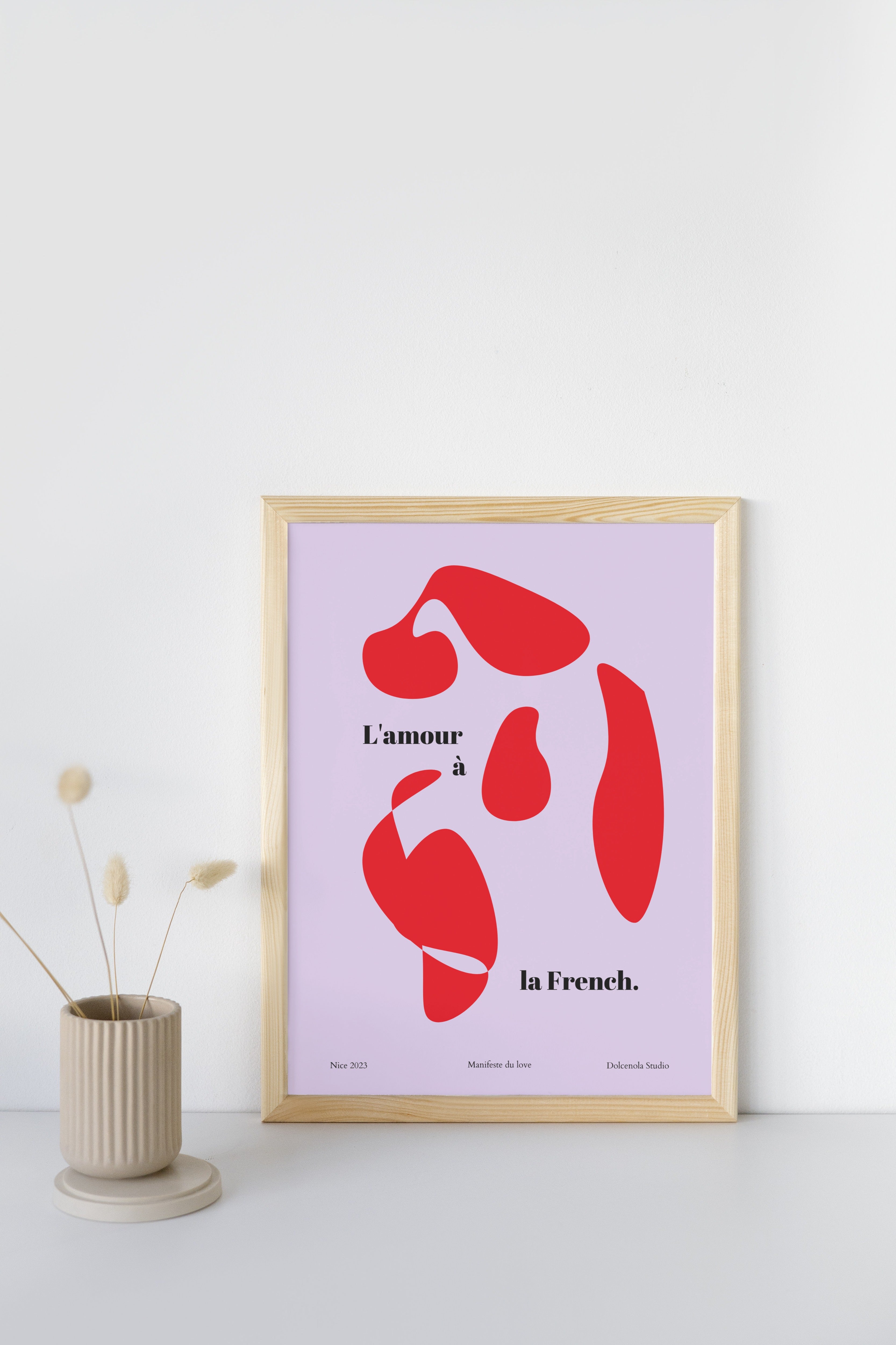 Affiche L'amour à la French