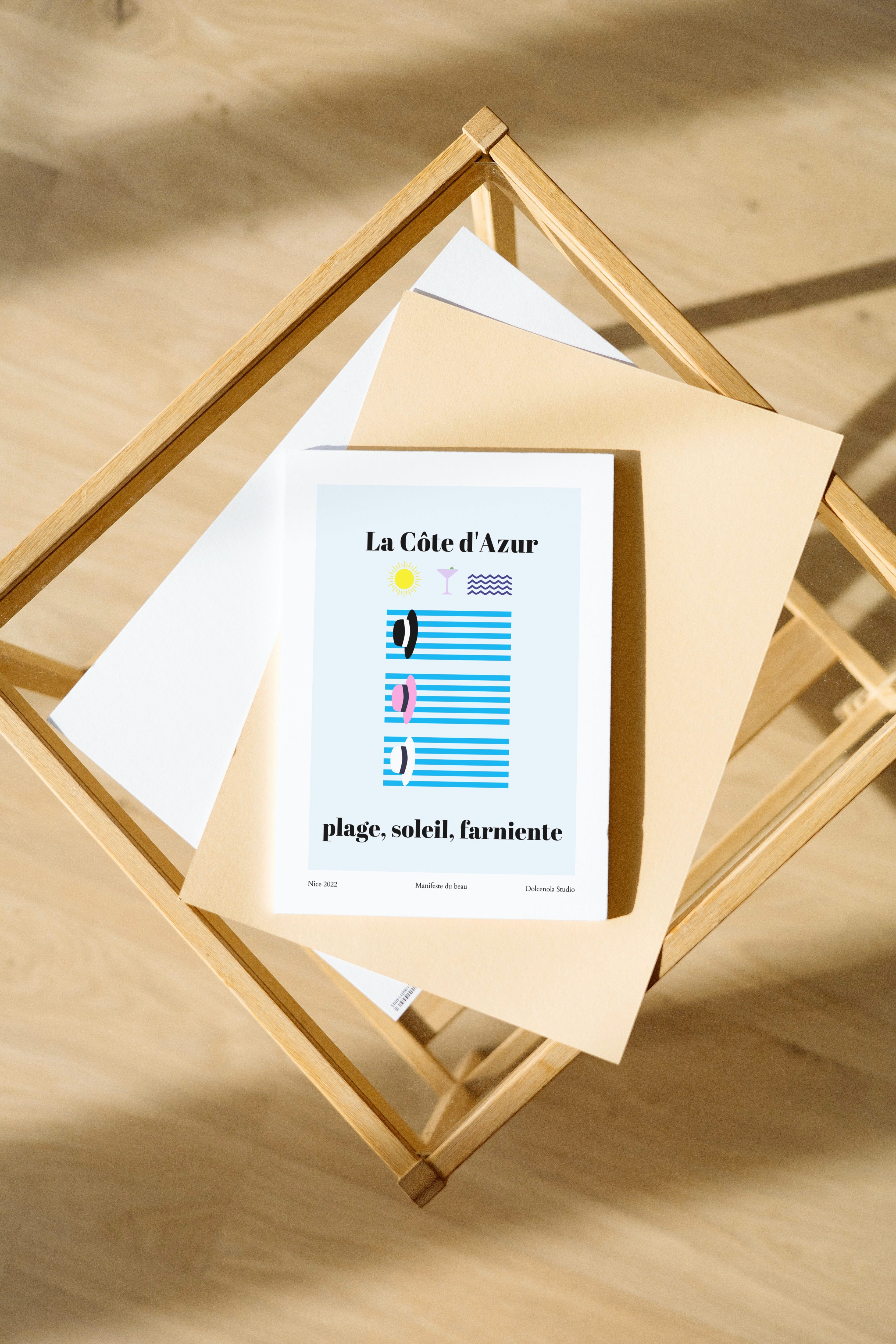 Carte Postale La Côte d'Azur