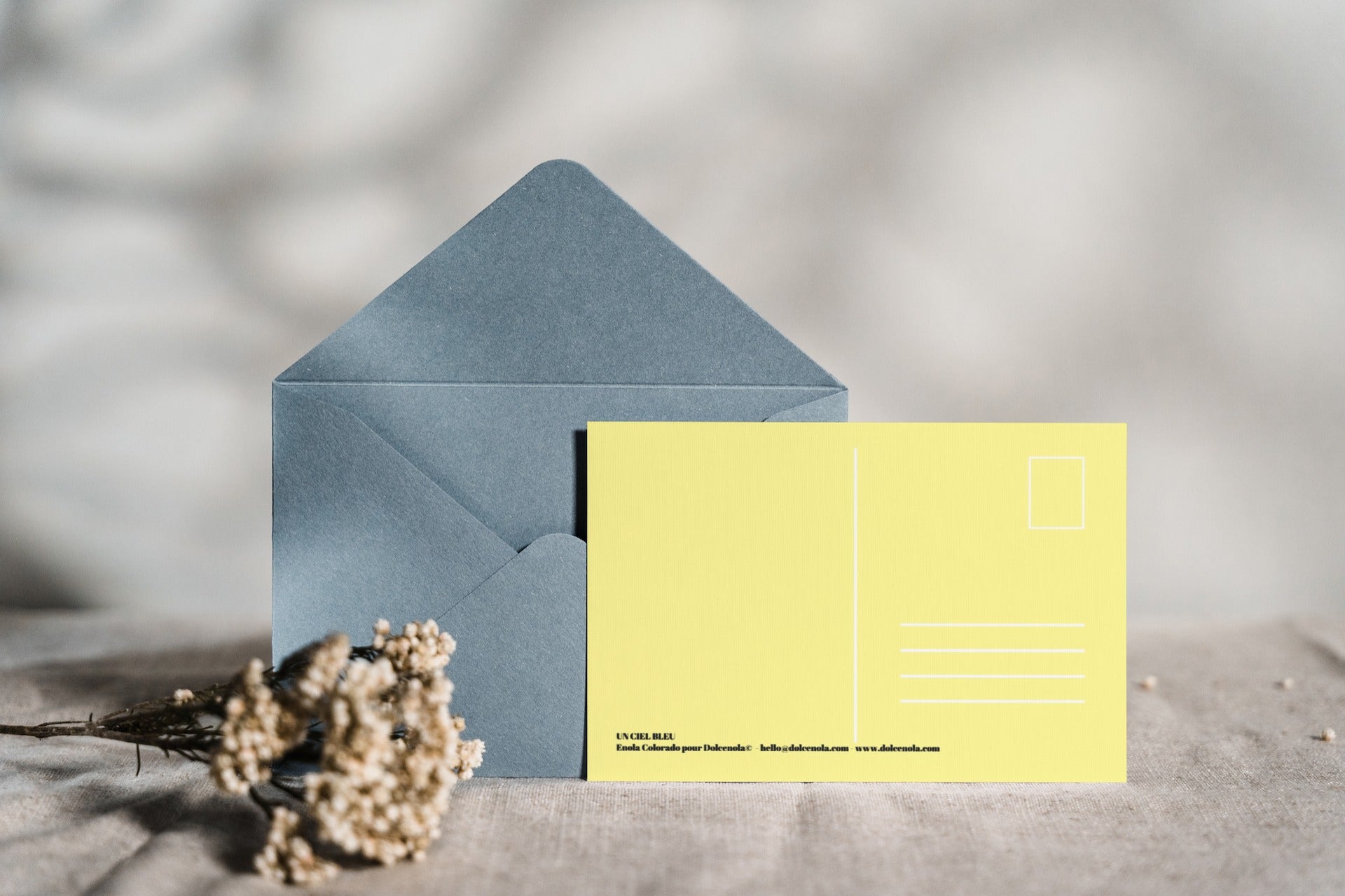 Carte Postale Le temps est bon