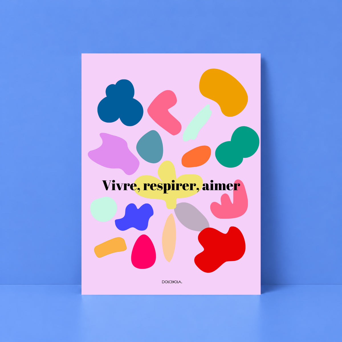 Affiche Vivre, Respirer, Aimer