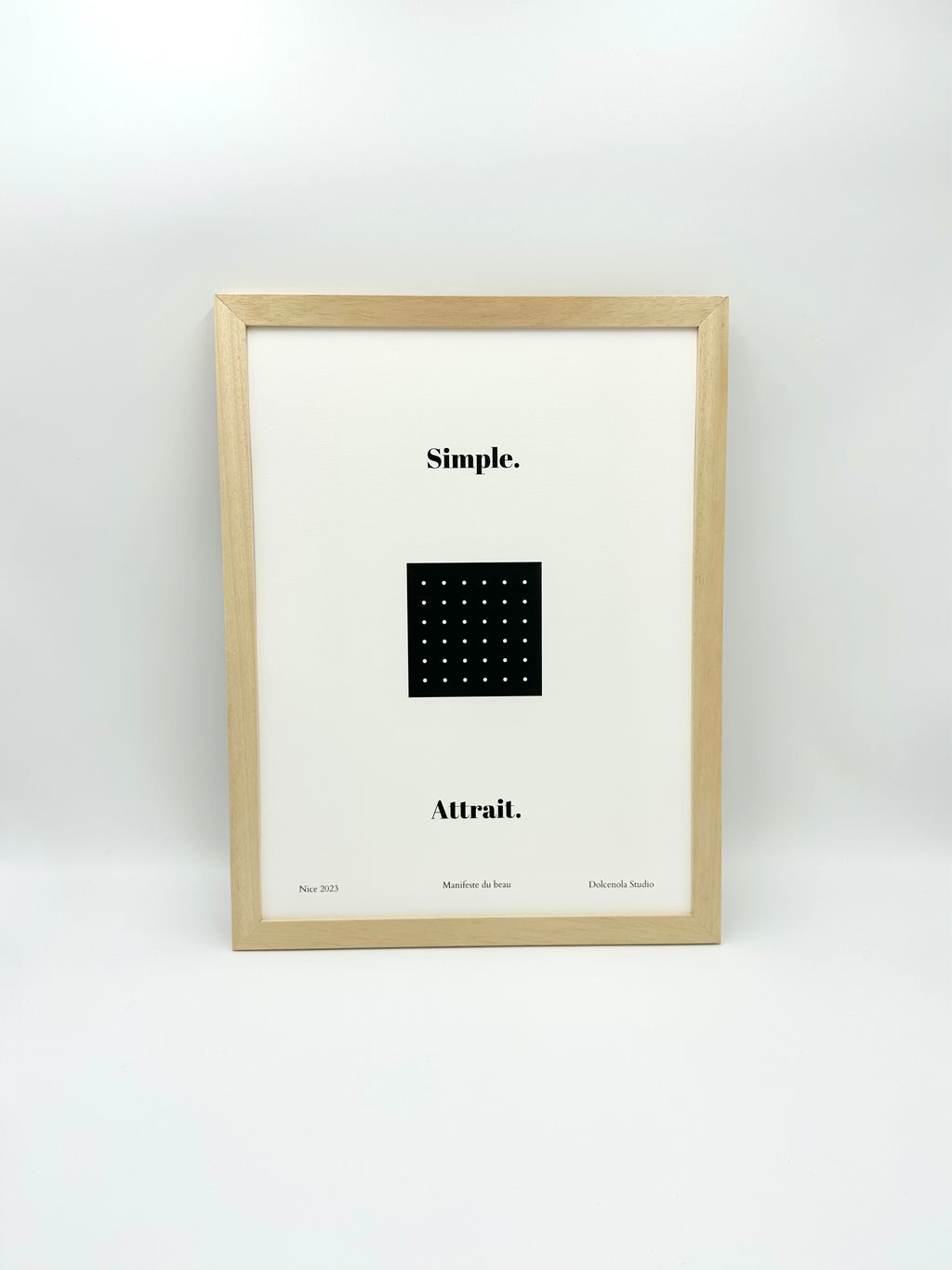 Affiche Abstrait Noir