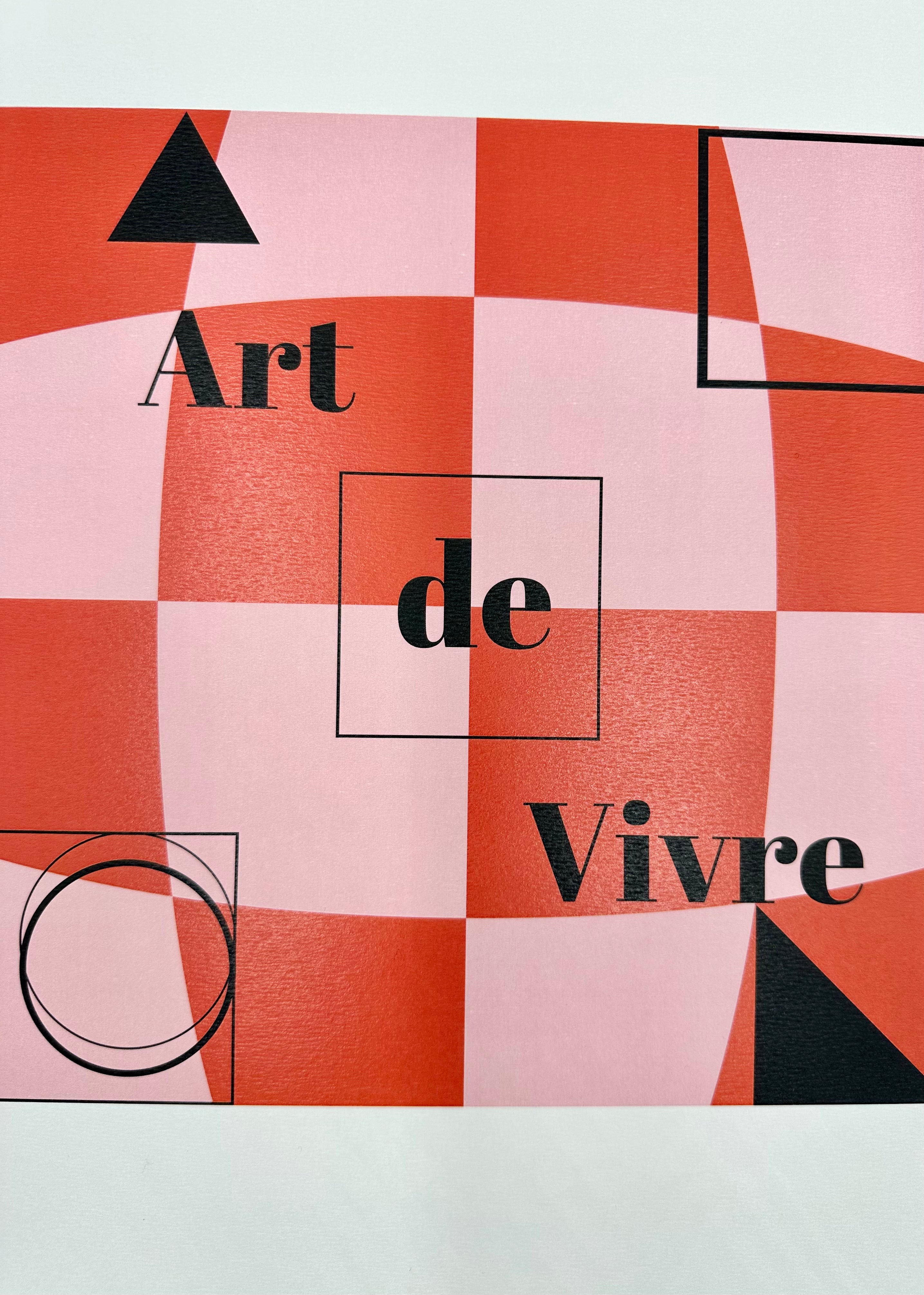 Affiche Art de Vivre