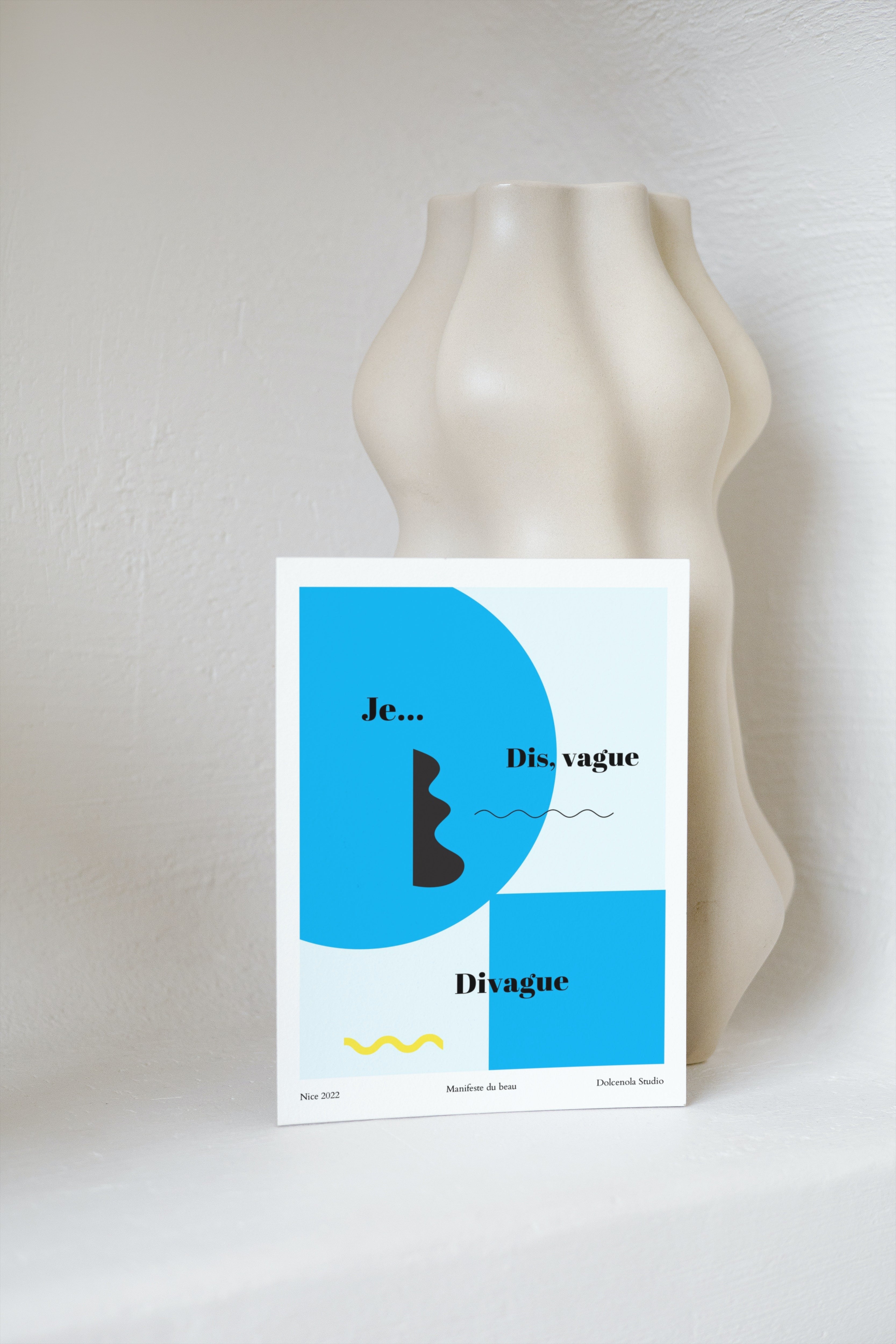 Carte Postale La Vague