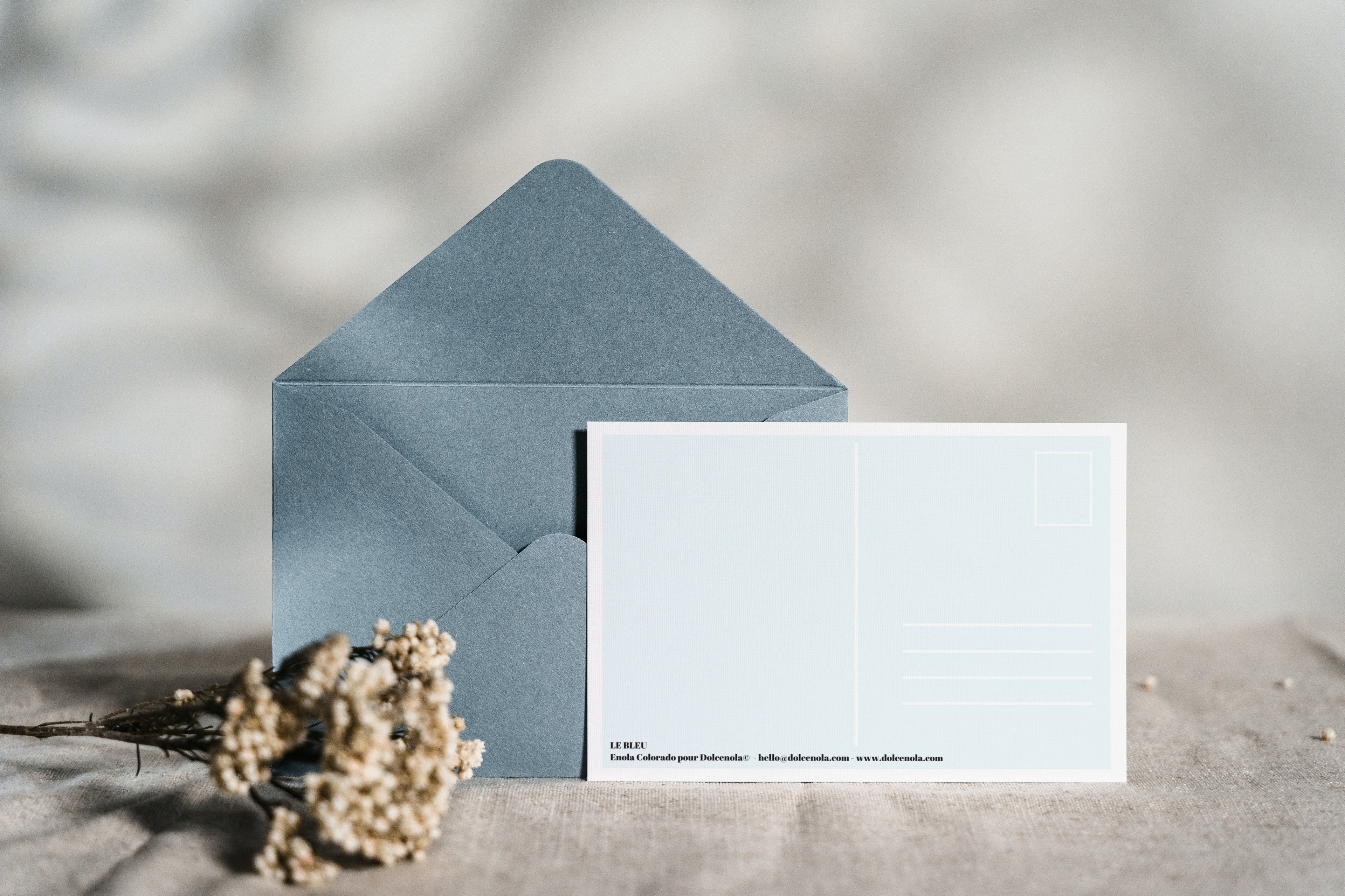 Carte Postale Le Bleu