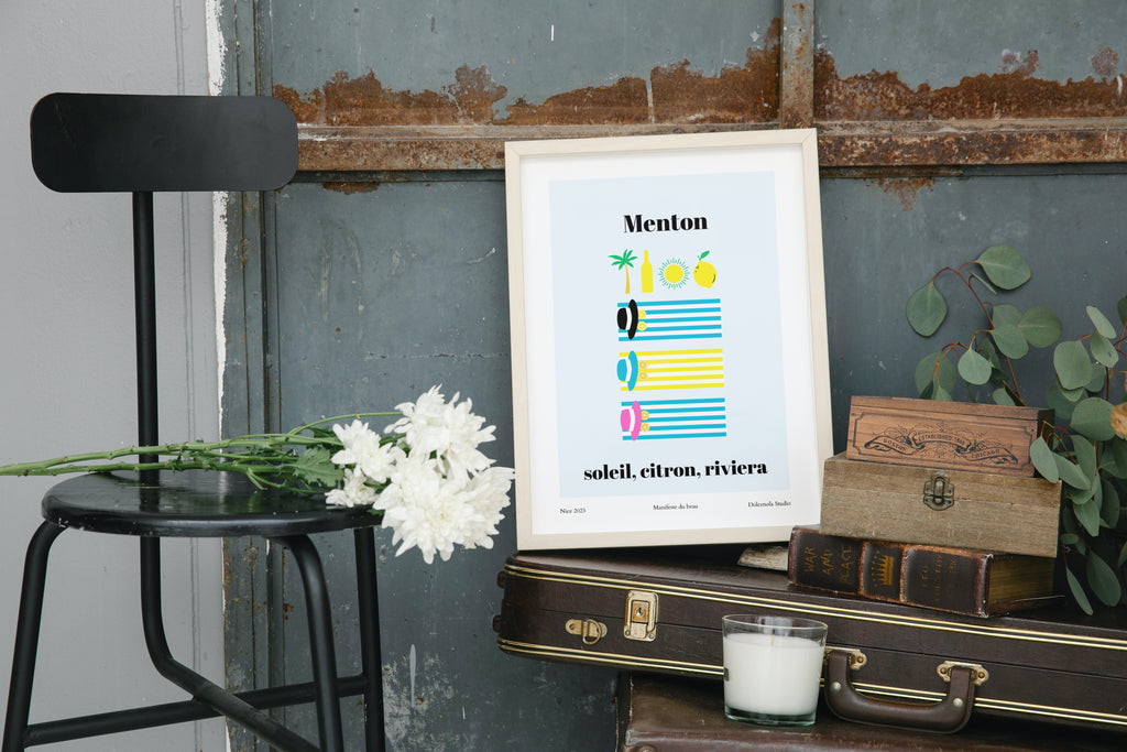 Affiche Menton