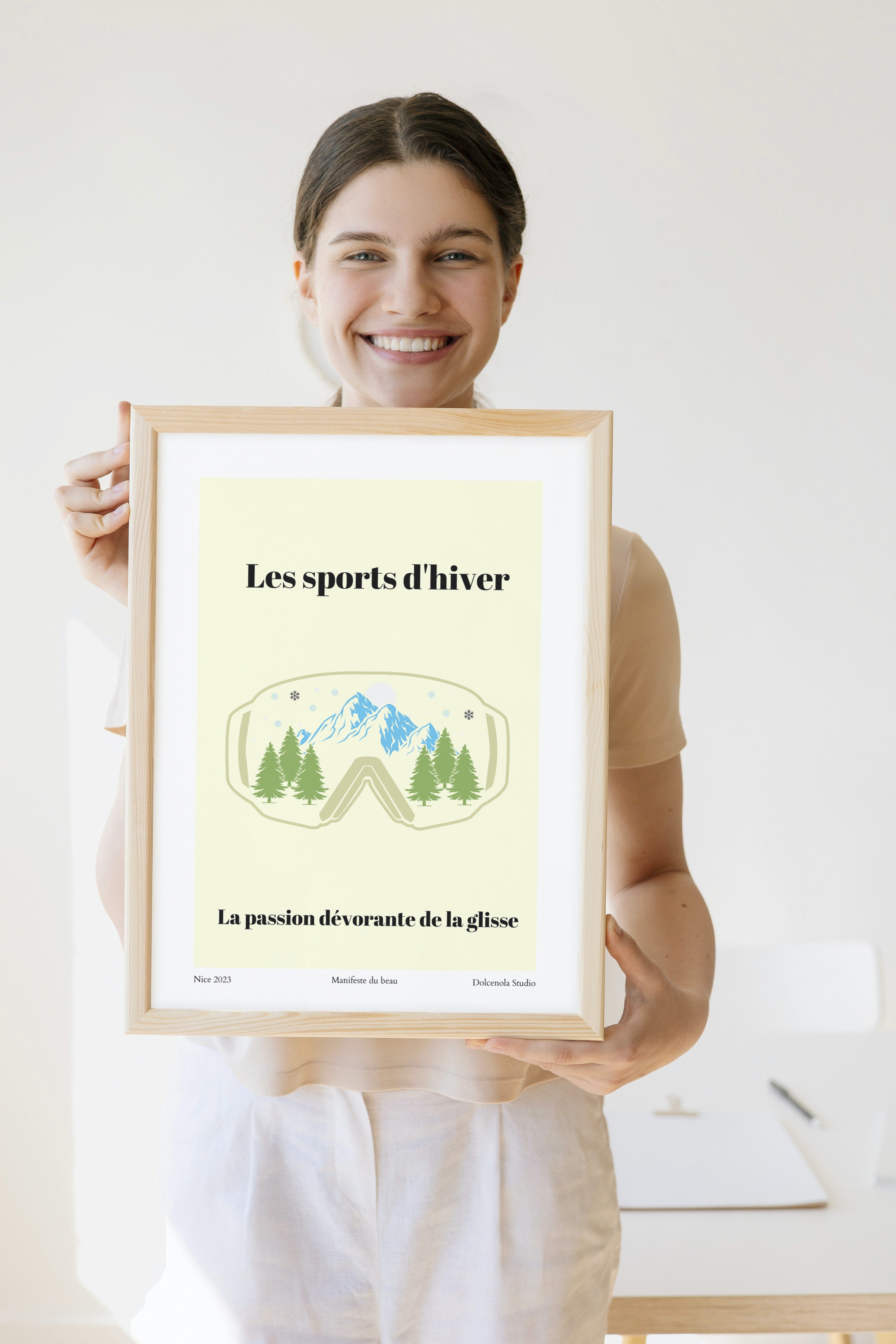 Affiche Sports d'hiver