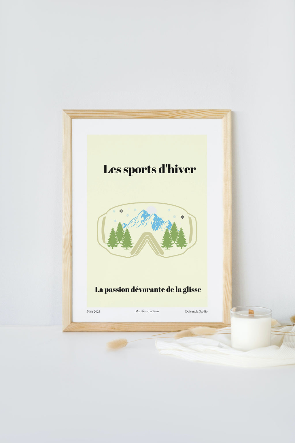 Affiche Sports d'hiver