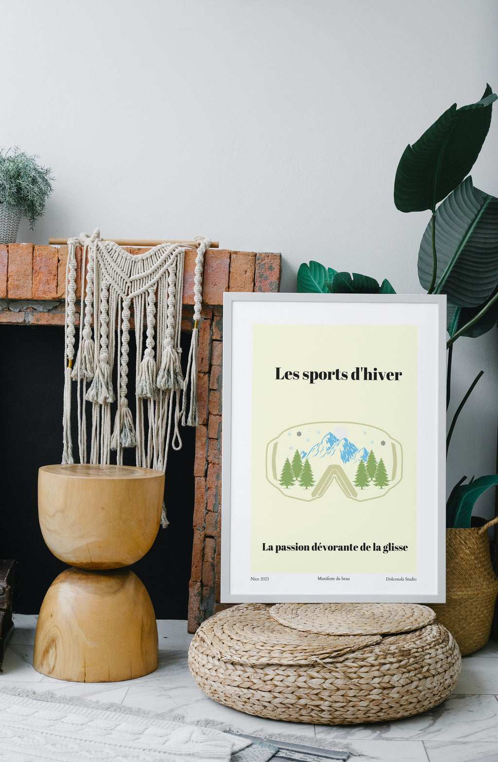 Affiche Sports d'hiver
