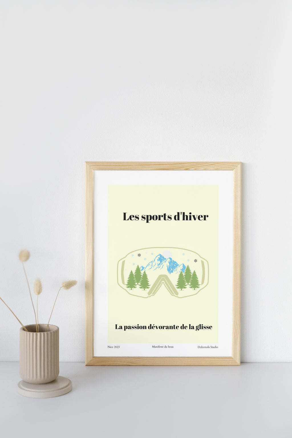 Affiche Sports d'hiver